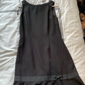 Karl Lagerfeld Paris Women's Flounce Hem Mini Dress - Black - Size 6